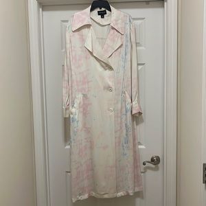 Something Navy Trench Coat
